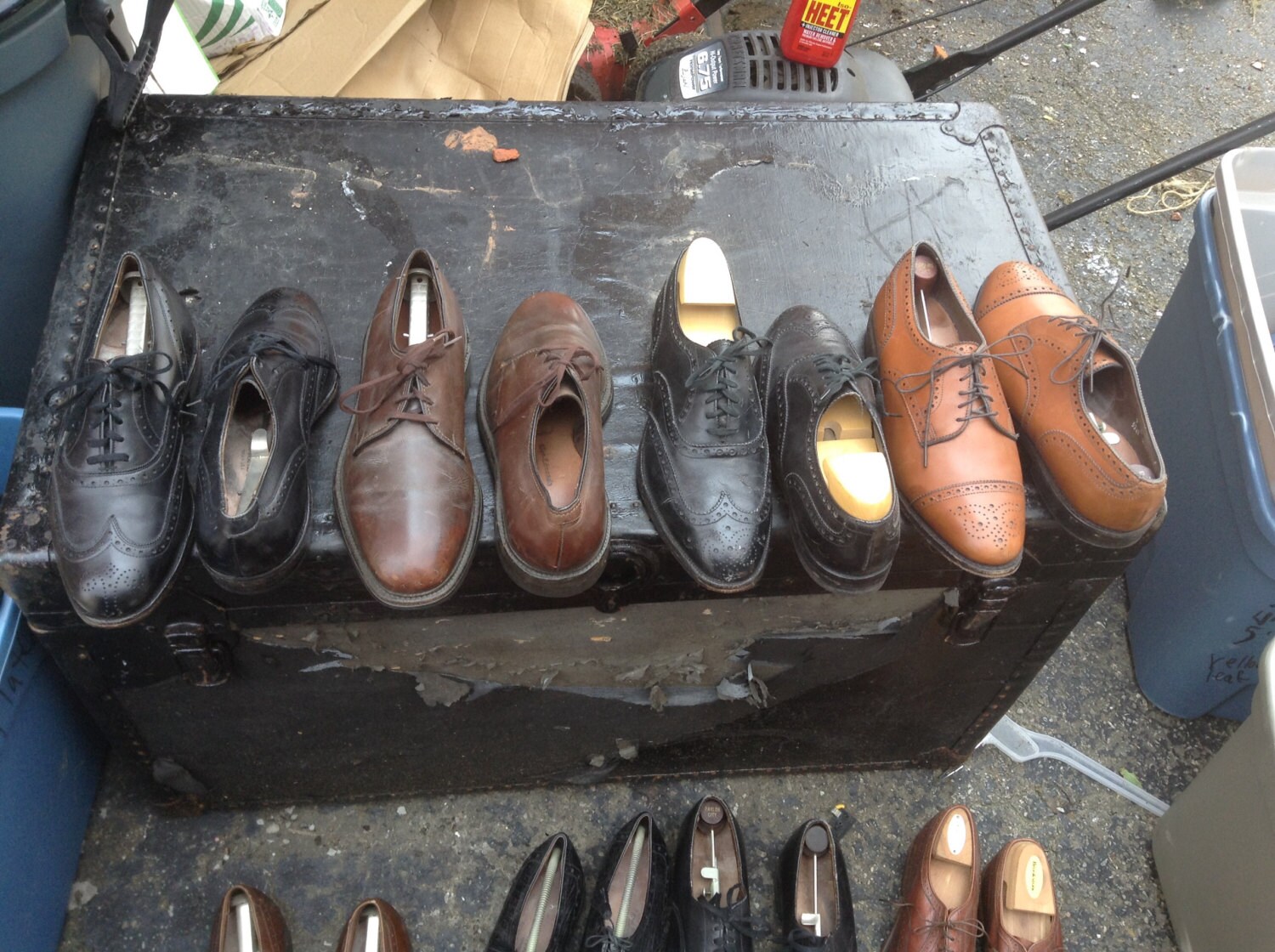 allen edmonds shoe shine