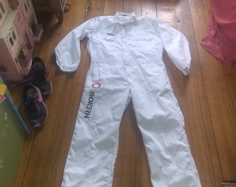 Vintage twill coveralls jumpsuit 1990 work jeans pants men's large wear sneaker shoe boot t shirt coat jacket