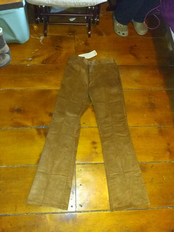 Lee Vintage deadstock corduroy 1970 men jean made… - image 4