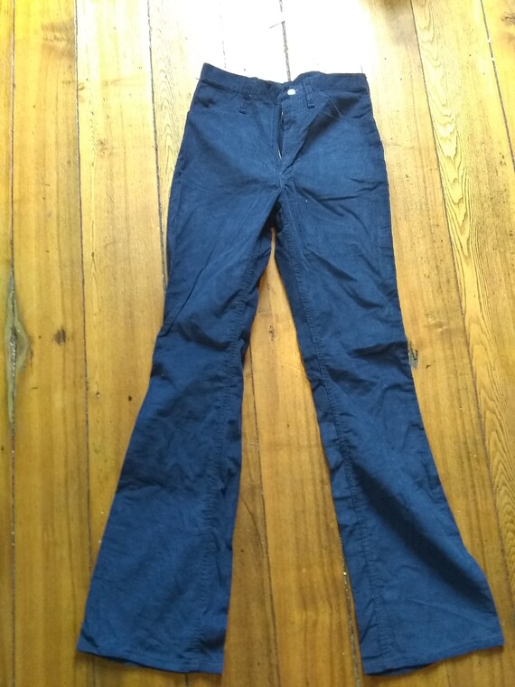 Wrangler corduroy flare bellbottom nos jean pick … - image 3