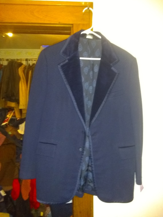 1970' tuxedo tux jacket coat vintage mens suit coa