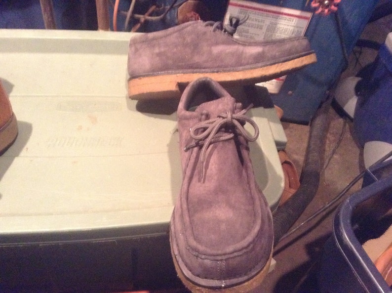 classic two tone wallabees