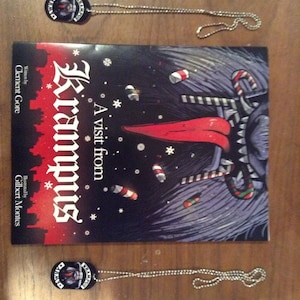 A Visit from Krampus Children's book. Bild 1