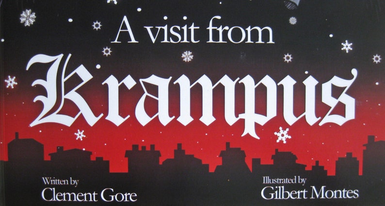 A Visit from Krampus Children's book. Bild 4