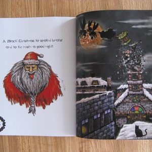 A Visit from Krampus Children's book. Bild 3