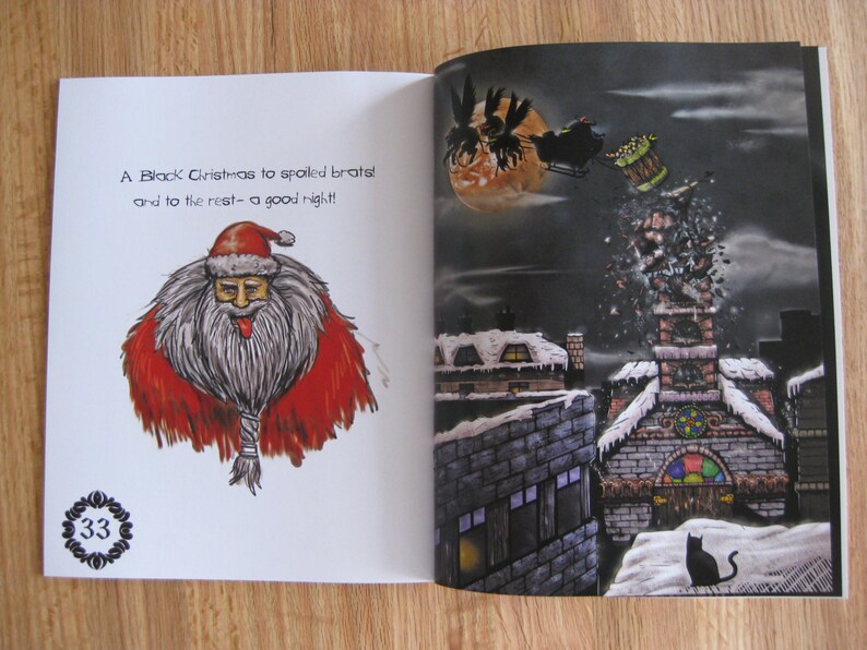 A Visit from Krampus Children's book. image 3