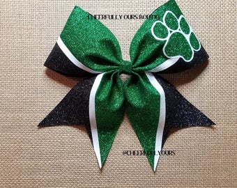Custom Cheer Bow: Personalized Team Colors & Logo