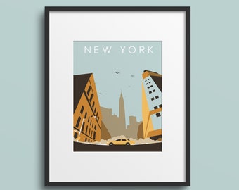 New York City paint by number kit/color by number kit/custom paint by number/kids crafting kit/adult coloring kit/canvas paint by number