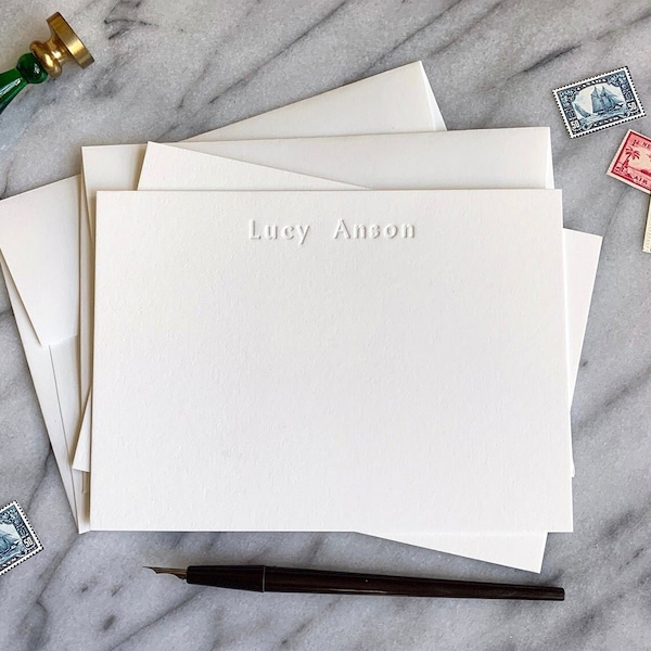 Custom Letterpress Etsy