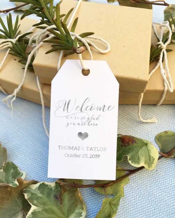 Personalized Gift Tags, Custom Gift Bag & Favor Tags