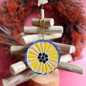 Mosaik Ornament - Sonnenblume