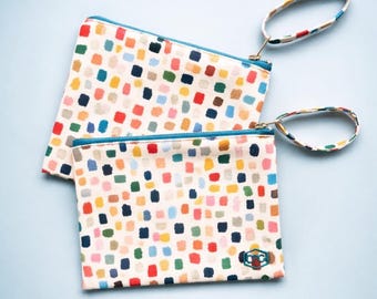 Zippered Canvas Pouch, big
