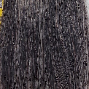 Salt and Pepper  100% human weave hair extension  Straight Track Grey black mix Color # 280