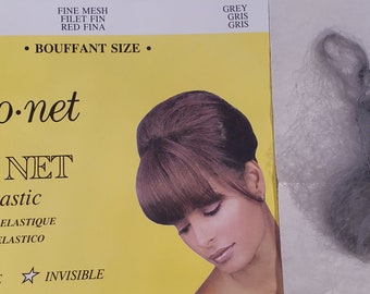 buy1 get 1 freeJac-O-Net Bouffant Invisible retro thin fine Hair Net