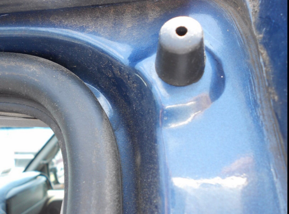 4 New Door Pillar Rubber Bumpers 1960 + GM Chevy GMC Bump Stops Pontiac Corvette