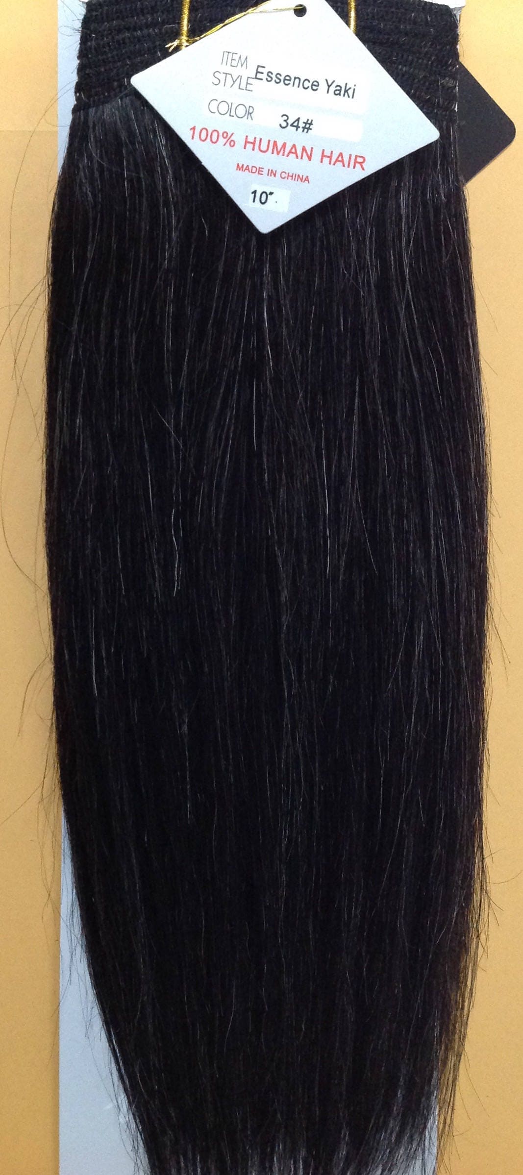 Salt and Pepper 100 Human Weave Hair Extension Straight Track Etsy