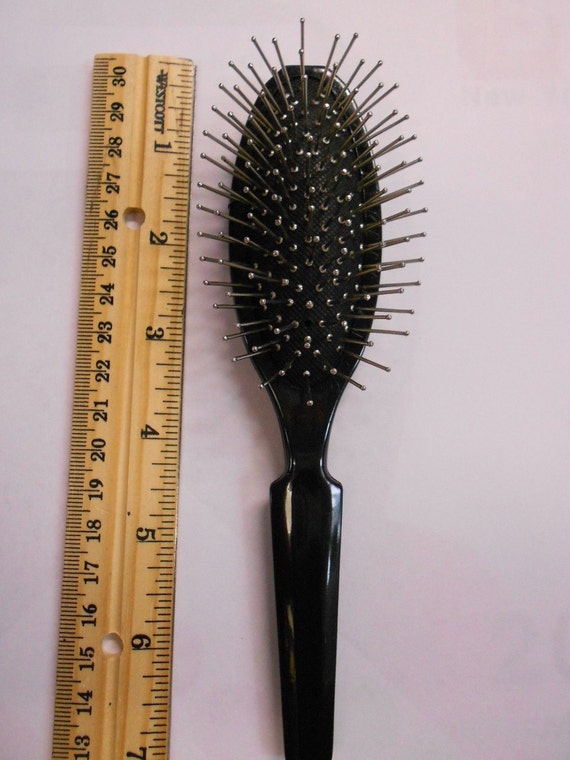 buy 1 get 1 free ball tip small black Metal Bristle wire cushion Brush  extension fusion weave Wig Hair fit handbag brush