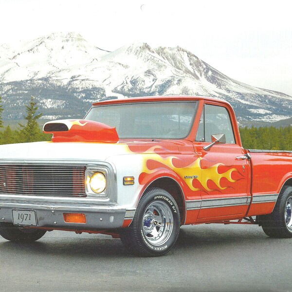 Big Truck Calendar Etsy
