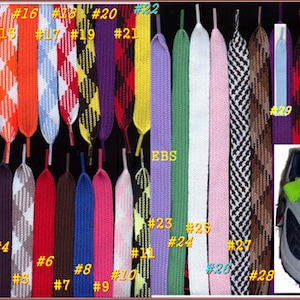 Cordones para el pelo estilo hip hop, para patinetas, patinaje, estilo retro, anchos y gruesos, de MODA, 1 par