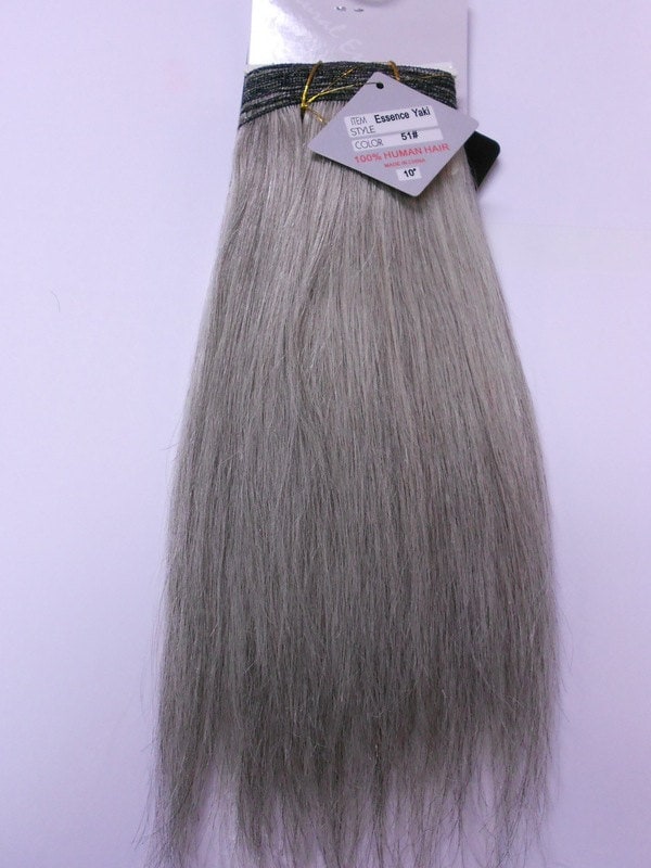 Salt and pepper weave hair Clearance
