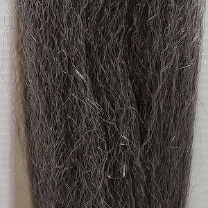 special white bleach blond hair & salt and pepper braiding hair gray mix  kanekalon braid hair fiber for dreadlock doll  party hand craft