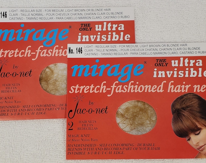 Hair Net Jac-O-Net Tiny Mesh Bouffant/Large Size, Blonde,1