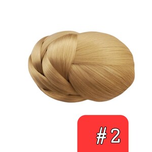 Bride Hair Chignon Wedding Bun,  Hair Buns, Golden Bun, Ladies Ponytail Hair Extension, Bun Hairstyle, Hair Updo, Party Lady Hairstyle
