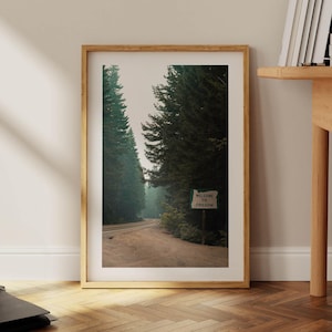 Istantanea di viaggio Stampa Oregon Decorazione murale artistica Oregon Cartello di benvenuto Arte murale Oregon Regalo per viaggiatori All'aria aperta Paesaggio rustico degli Stati Uniti