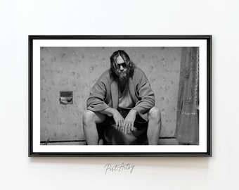 Funny Bathroom Art Movie Poster Print Film Scene Toilet Decor Digital Oil  Painting Humorous Bathroom Wall Art Amusing Gift Dad