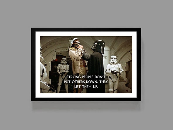 Star Wars Darth Vader Quote Poster