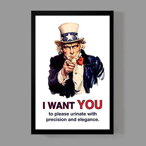 Funny Uncle Sam Poster Print Funny Bathroom Art America - Etsy Funny Uncle Sam Poster Print Funny Bathroom Art America - Etsy