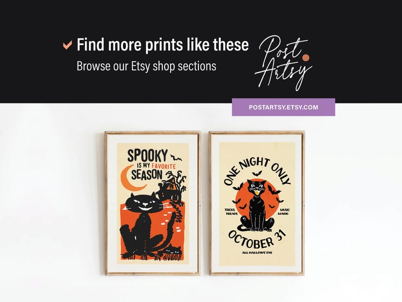 Killer Kitchen Art Horror Movie Prints Set of 5 Mix + Match Nightmare Kitchen Wall Decor Halloween Kitchen Dining Horror Gift for Home image 8