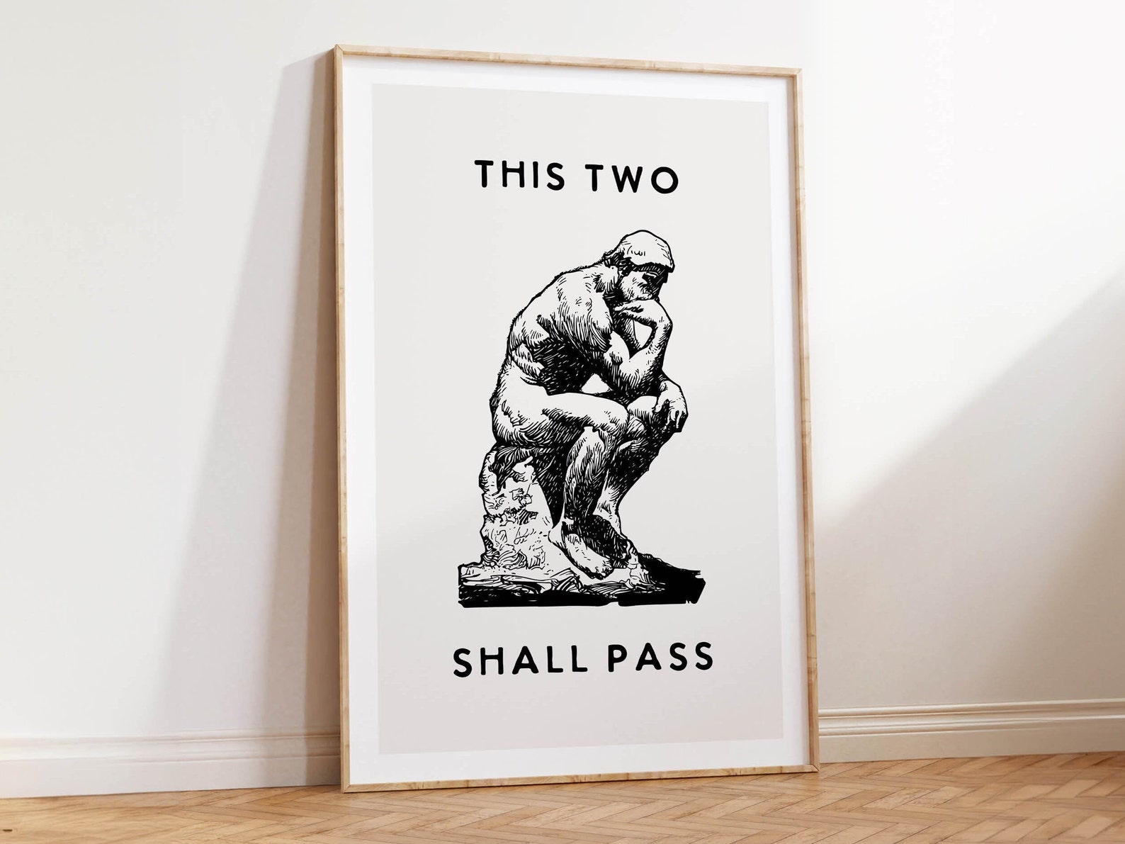 Retro Funny Bathroom Print Funny Bathroom Wall Art Bathroom Poster ...