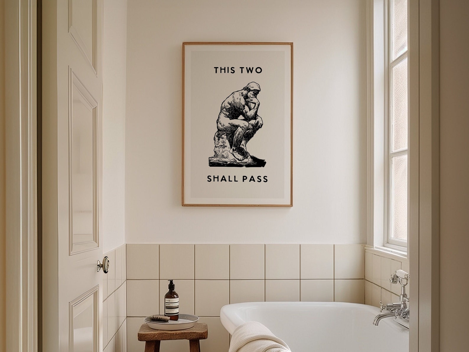 Retro Funny Bathroom Print Funny Bathroom Wall Art Bathroom Poster Family Bathroom Toilet Humor ...