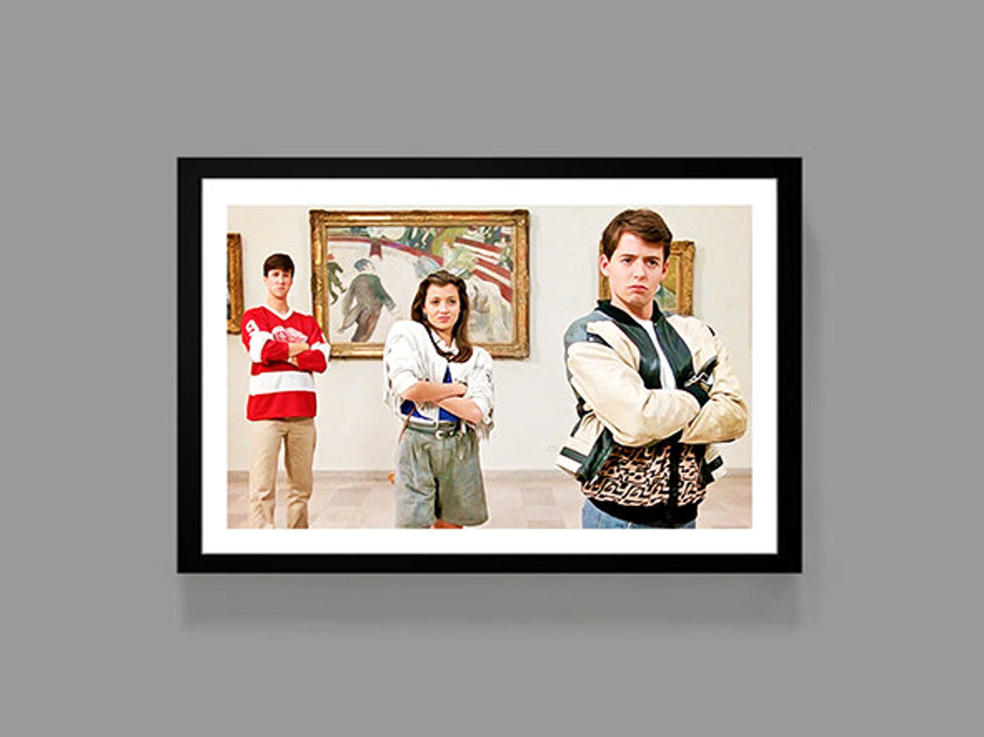 Discover Ferris Bueller Movie - Funny Poster Print - Art Museum, Movie 80's Comedy