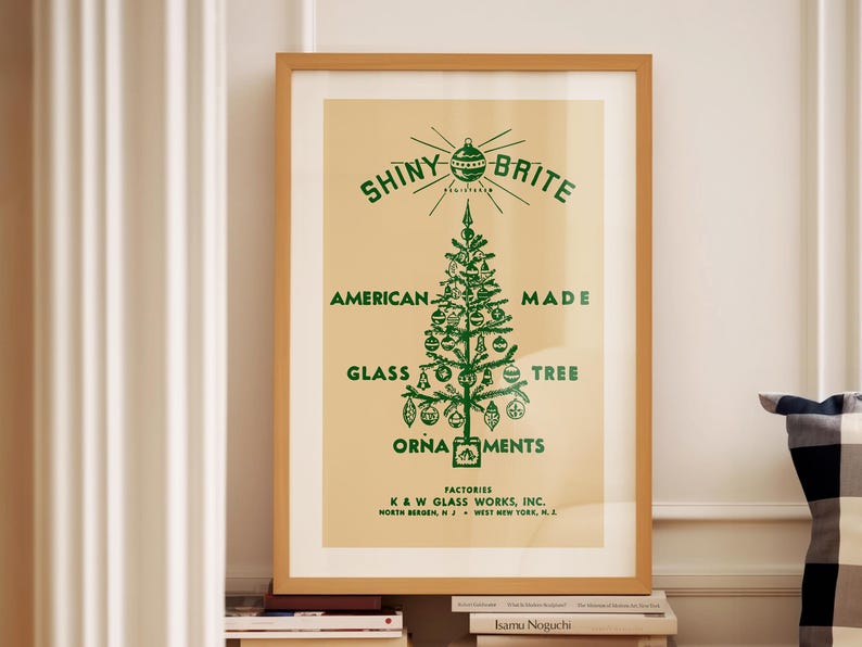 Retro vakantie kunstafdrukken kerst kunstposter set van 3 kerst muurafdrukken retro kerst decor keuken decor vakantie feest cadeau voor thuis afbeelding 4