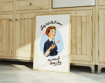 Targa In Metallo Vintage Chef Was Cute - Poster Divertente Per Cucina, Ristorante O Bar, 20x30 Cm, Regalo Originale - 3