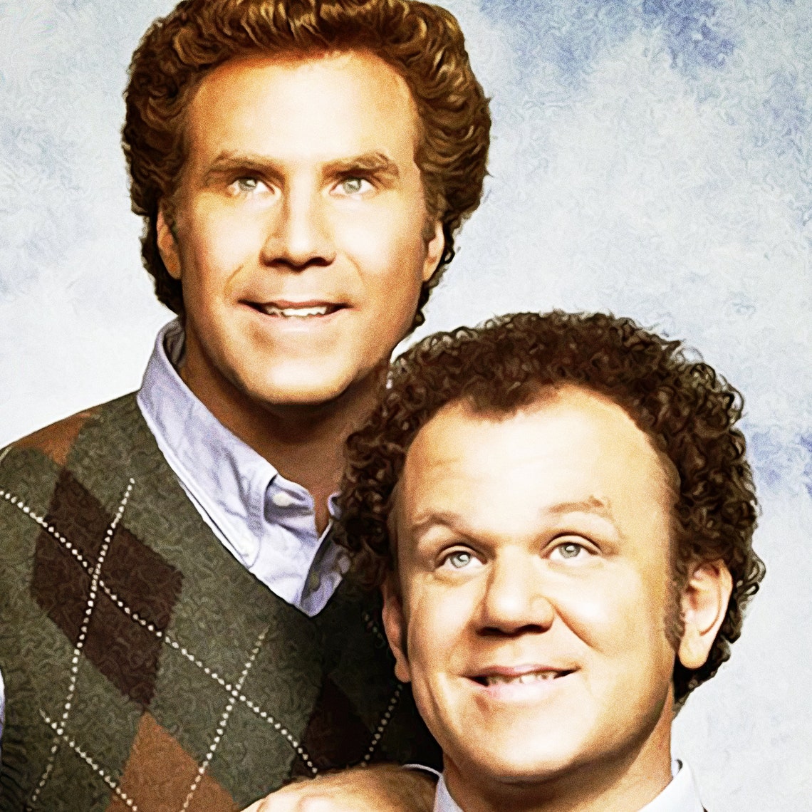 Step Brothers Movie Poster Brennan and Dale Portrait Funny Etsy