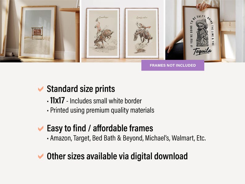 Retro Camp Prints Camping Art Posters Set of 3 Adventure Posters Nature