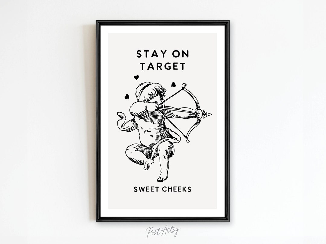 Valentine Love Bathroom Print Funny Bathroom Wall Art Bathroom Poster