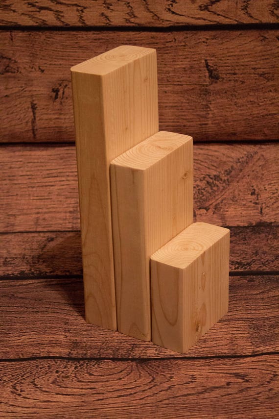 diy stacking blocks