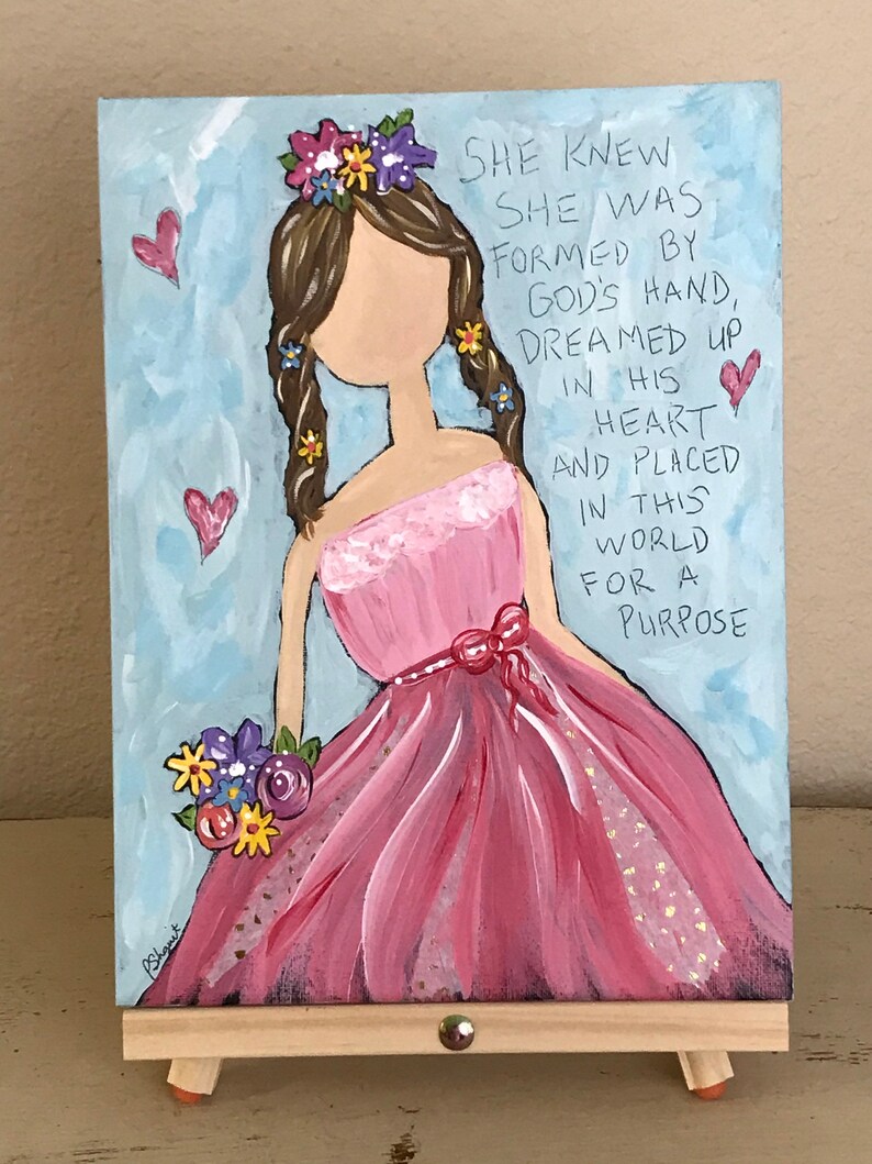 Mixed Media & Collage Original Hand Painted By God's Hand ...