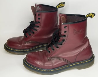 womens burgundy doc martens