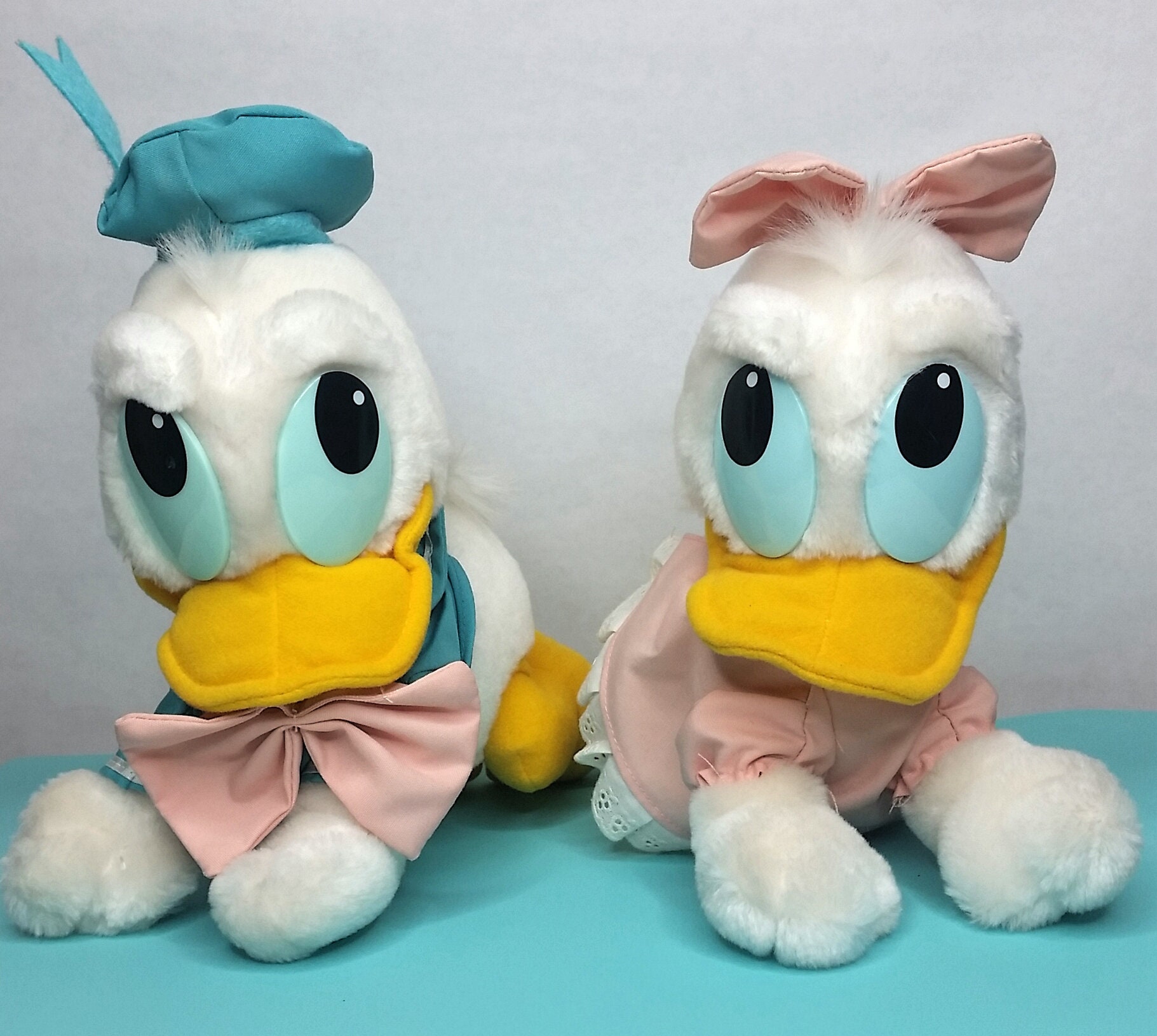 1984 Baby Daisy And Donald Duck Vintage Plush Toy 8 Walt Etsy