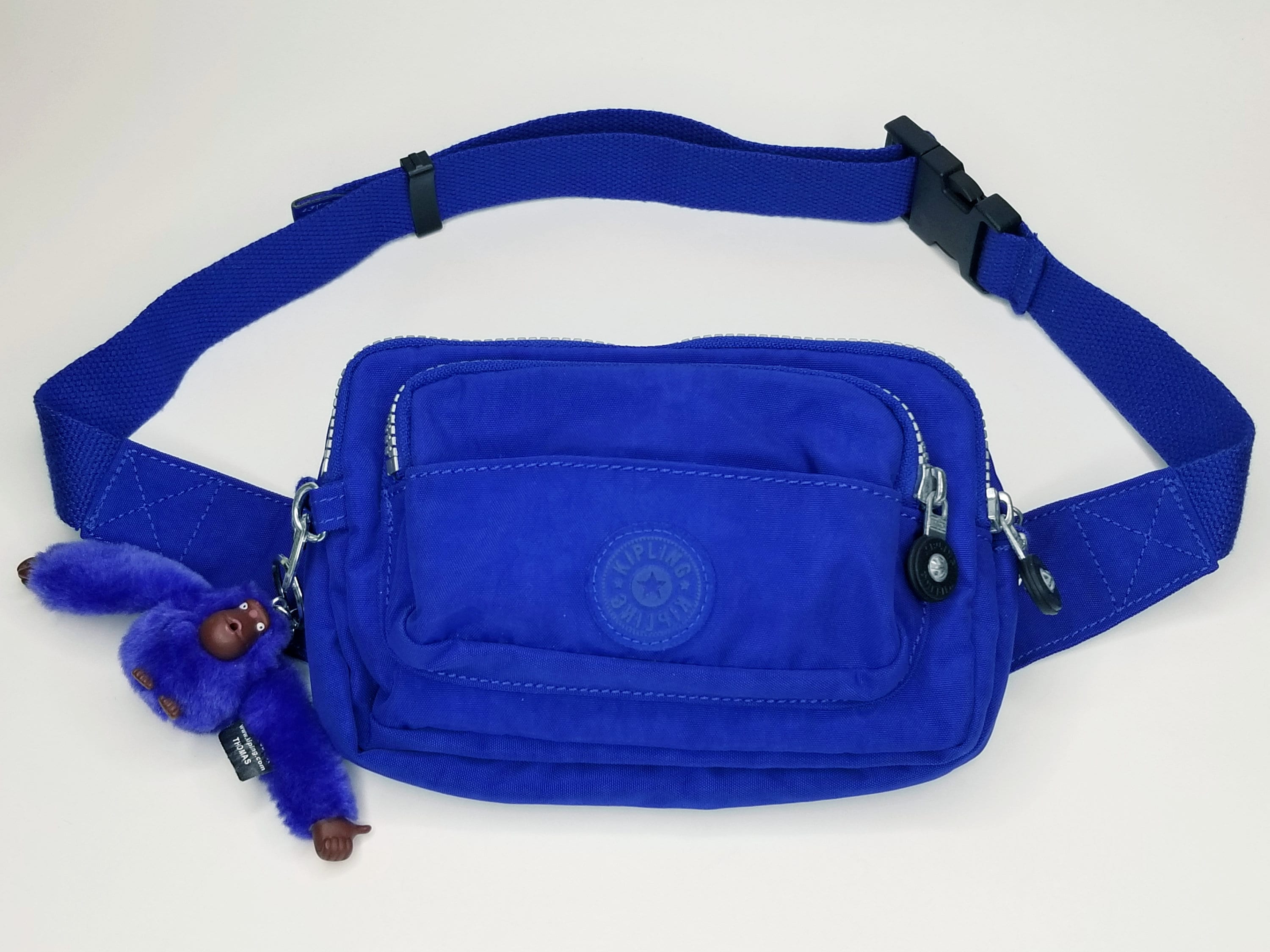 Vintage Blue Kipling Fanny Pack Bum Bag Belt Waist Travel | Etsy