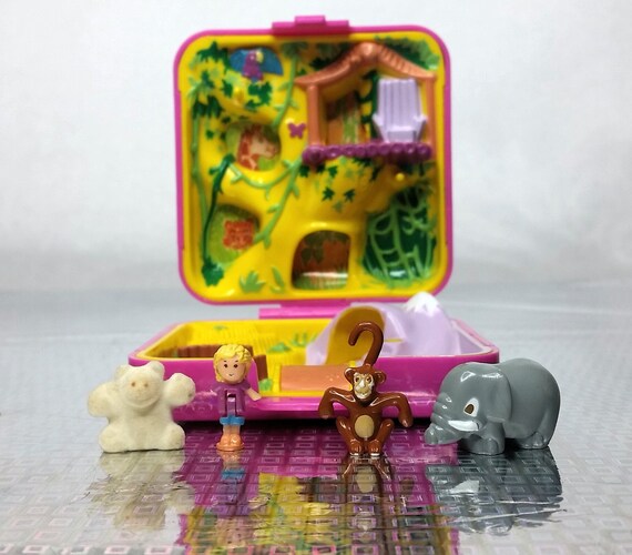 polly pocket zoo