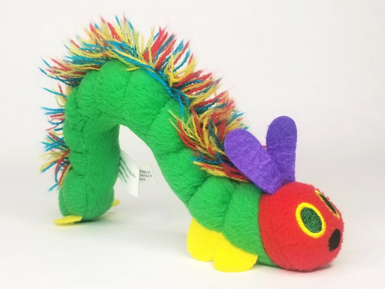 1998 the Very Hungry Caterpillar Mini Plush Eric Carle Vintage | Etsy