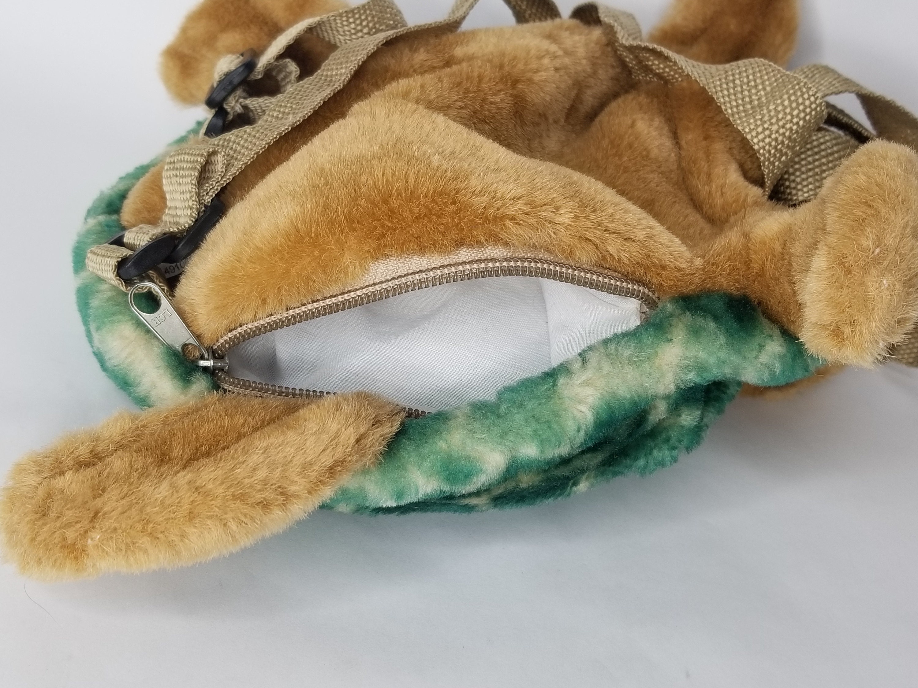 Vintage Kids Turtle Plush Backpack Stuffed Animal Bag 90s Kids Etsy