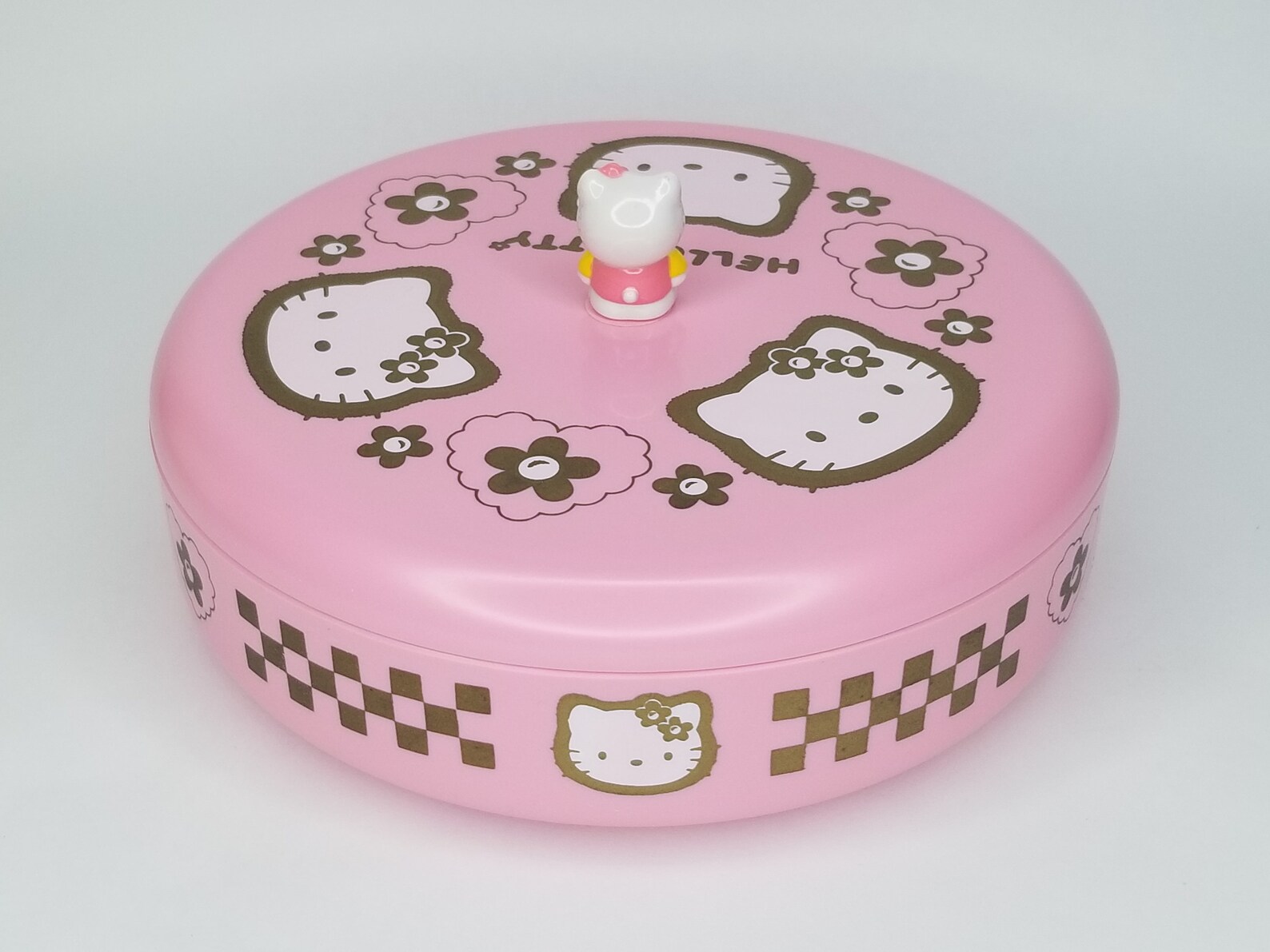 Vintage Hello Kitty Plastic Trinket Holder Jewelry Box Storage Etsy