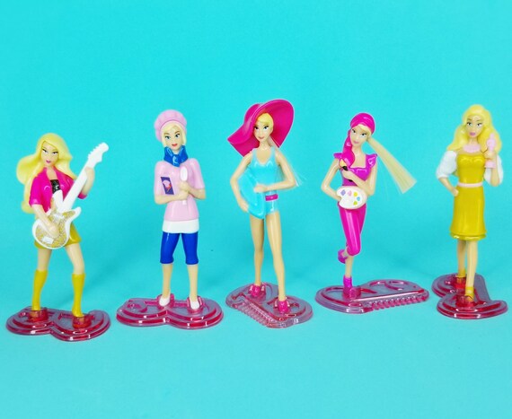 barbie cake topper figurine